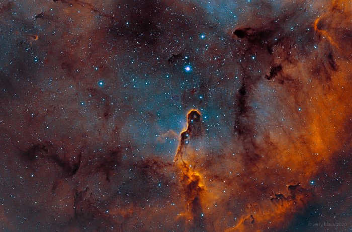Elephant Trunk Nebula IC 1396 on Oct 15, 2020