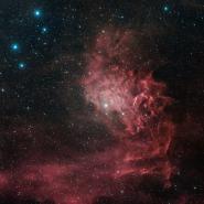 IC 405 Flaming Star Nebula Cropped