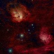 IC 405 Flaming Star + IC 410 Tadpole Nebulae Tweaked version 2