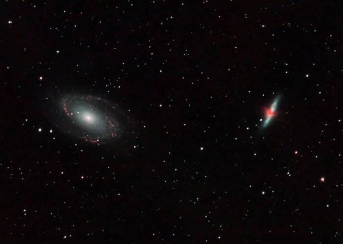 M81 and M82 Bode's Galaxy