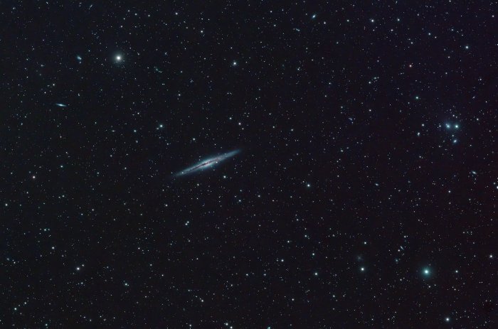 NGC 891 Silver Silver Galaxy