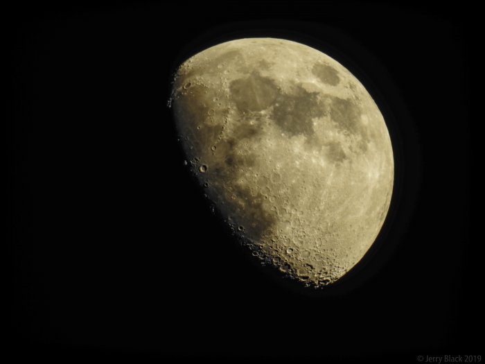 Moon at 72.2% illumination