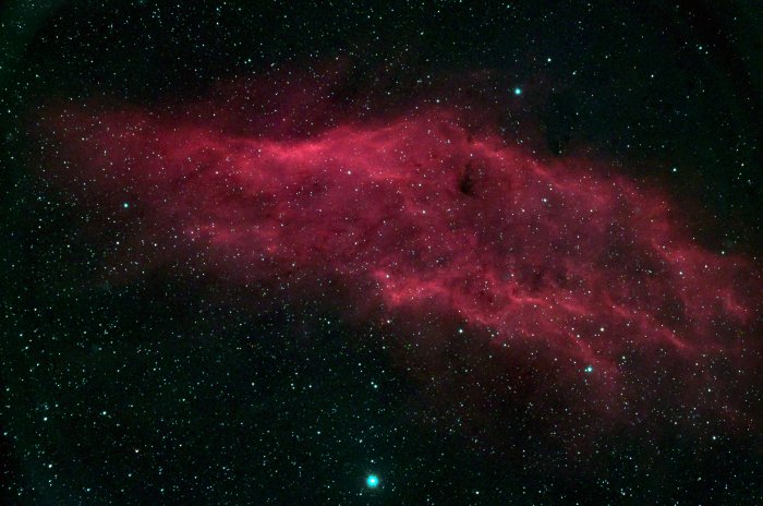 California Nebula 1200 secs x10