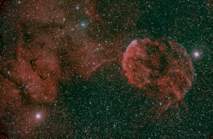IC 433 Jellyfish Nebula (3 hours exposure) from SCO